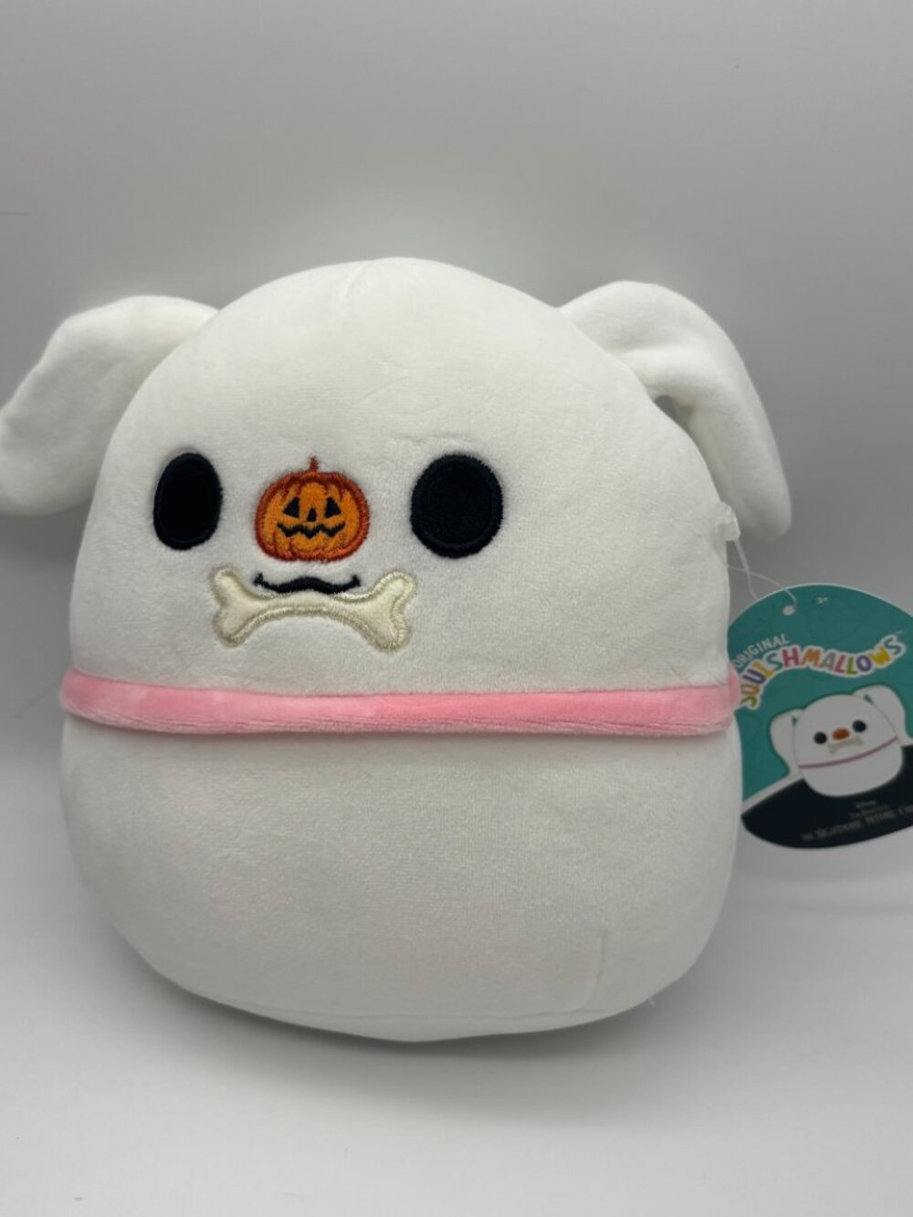 Squishmallows 7” ZERO Disney Nightmare Before Christmas Kids Stuffed Plush Toy